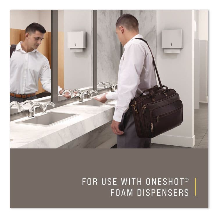 RUBBERMAID COMMERCIAL PROD. Enriched Moisturizing Foam Hand Soap Refill, Citrus Scent, 800 mL, 4/Carton (RCP750517) thumbnail 4