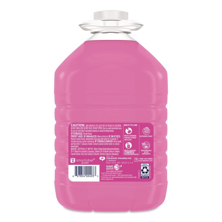 COLGATE PALMOLIVE, IPD. Multi-Use Cleaner, Watermelon Scent, 128 oz Bottle, 4/Carton (CPC61051023CT) thumbnail 2