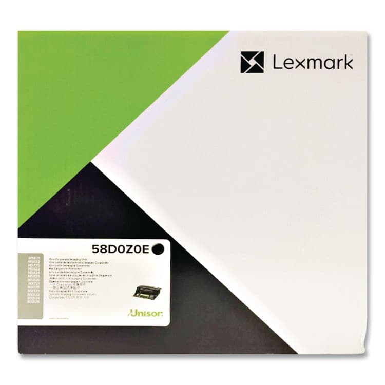 LEXMARK INT'L, . 58D0Z0E Imaging Unit, 100,000 Page-Yield, Black (LEX58D0Z0E) thumbnail 2