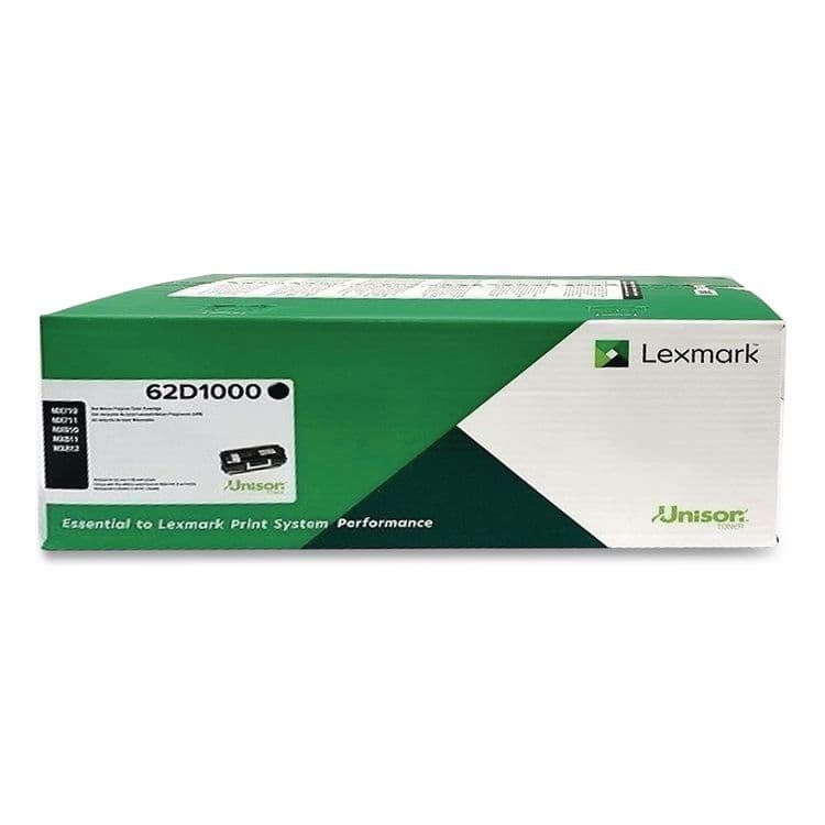 LEXMARK INT'L, . 62D1000 Return Program Toner, 6,000 Page-Yield, Black (LEX62D1000) thumbnail 2