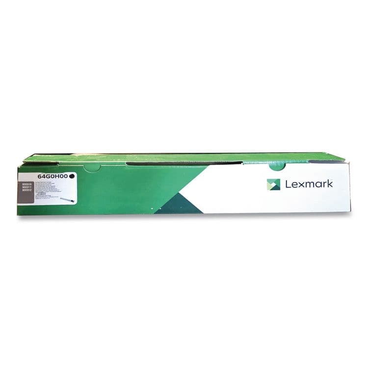 LEXMARK INT'L, . 64G0H00 Return Program High-Yield Toner, 32,500 Page-Yield, Black (LEX64G0H00) thumbnail 3