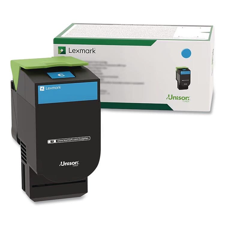 LEXMARK INT'L, . 70C1HC0 Return Program High-Yield Toner, 3,000 Page-Yield, Cyan (LEX70C1HC0)
