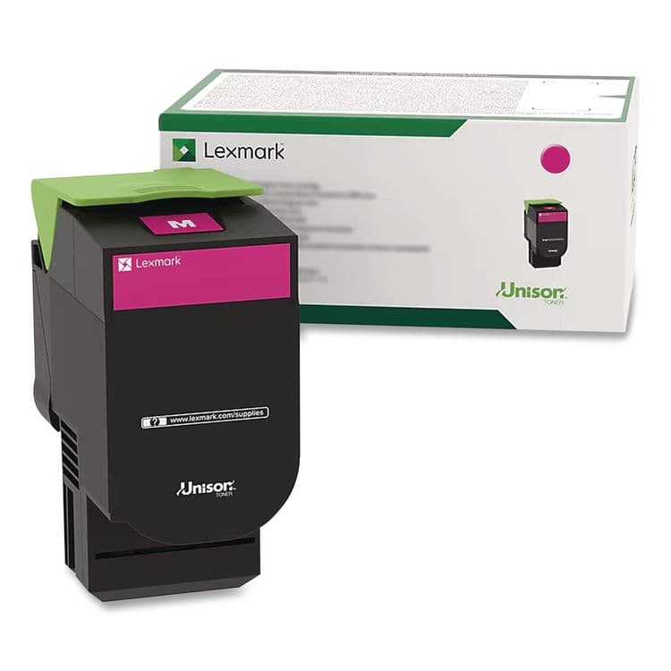 LEXMARK INT'L, . 70C1HM0 Return Program High-Yield Toner, 3,000 Page-Yield, Magenta (LEX70C1HM0)