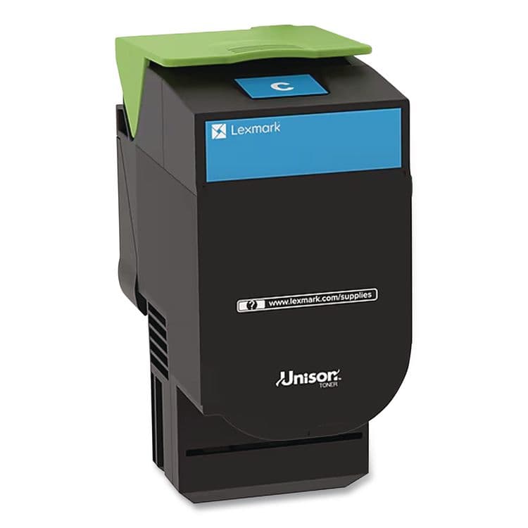 LEXMARK INT'L, . 70C1XC0 Return Program Extra High-Yield Toner, 4,000 Page-Yield, Cyan (LEX70C1XC0) thumbnail 3