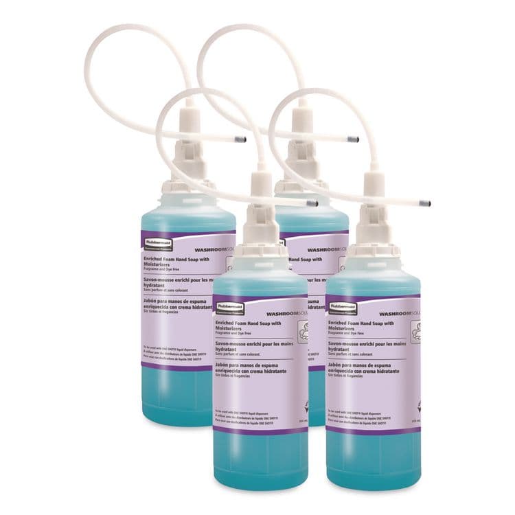 RUBBERMAID COMMERCIAL PROD. Enriched Moisturizing Foam Hand Soap Refill, Citrus Scent, 800 mL, 4/Carton (RCP750517)