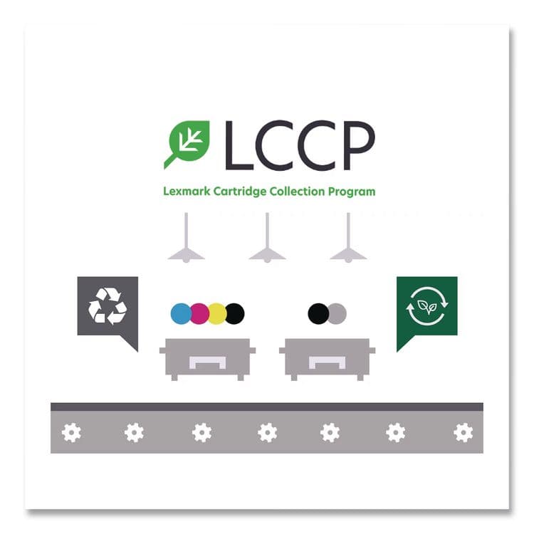 LEXMARK INT'L, . E360H11A Return Program High-Yield Toner, 9,000 Page-Yield, Black (LEXE360H11A) thumbnail 2