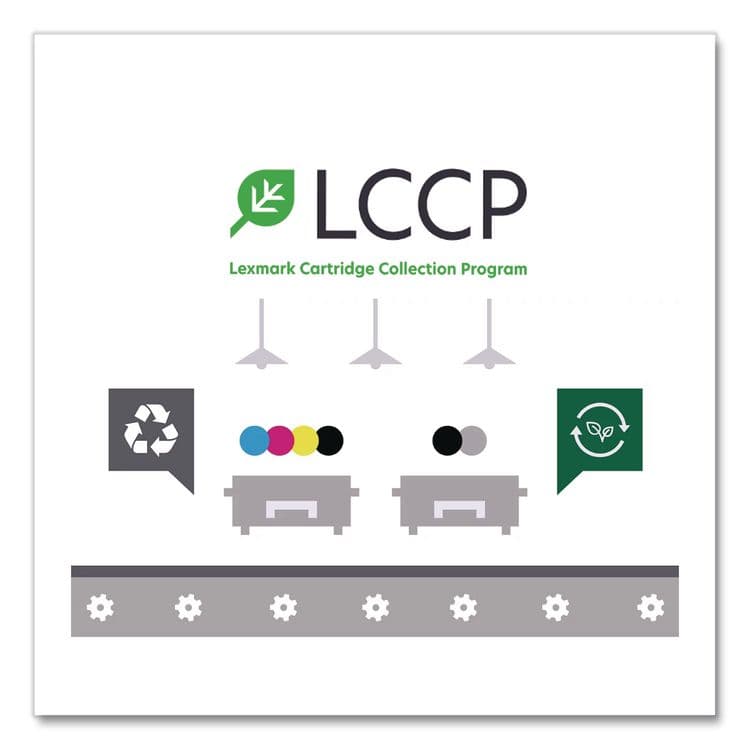 LEXMARK INT'L, . X748H1YG Return Program High-Yield Toner, 10,000 Page-Yield, Yellow (LEXX748H1YG) thumbnail 2