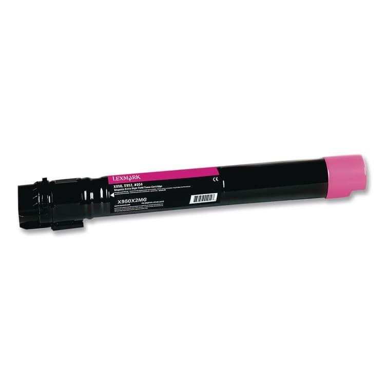 LEXMARK INT'L, . X950X2MG Extra High-Yield Toner, 22,000 Page-Yield, Magenta (LEXX950X2MG) thumbnail 3