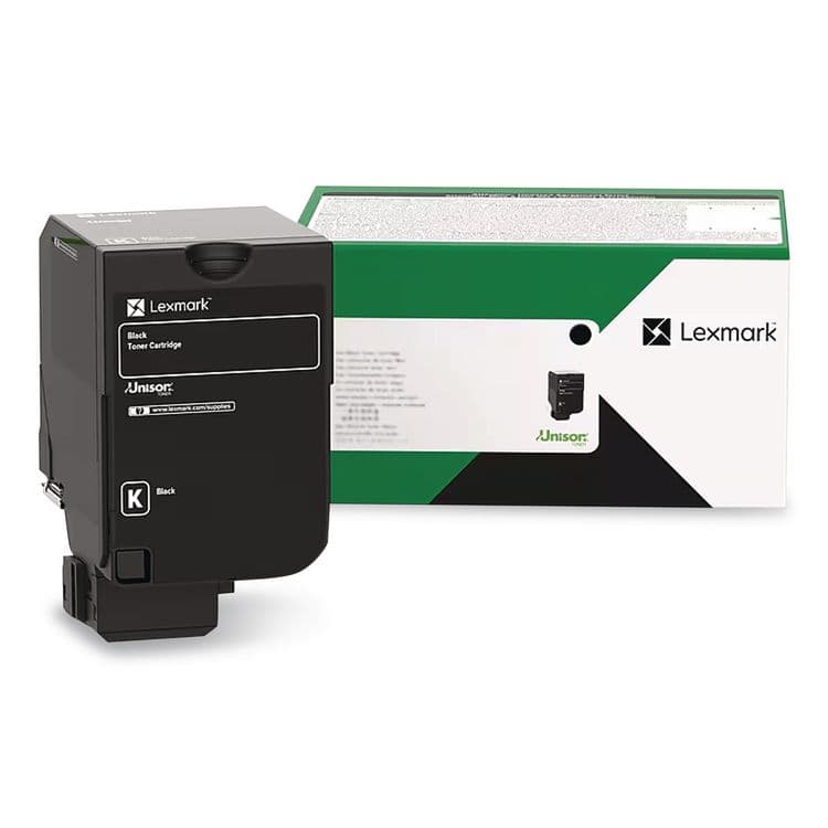 LEXMARK INT'L, . 74C10K0 Return Program Unison Toner, 3,000 Page-Yield, Black (LEX74C10K0)