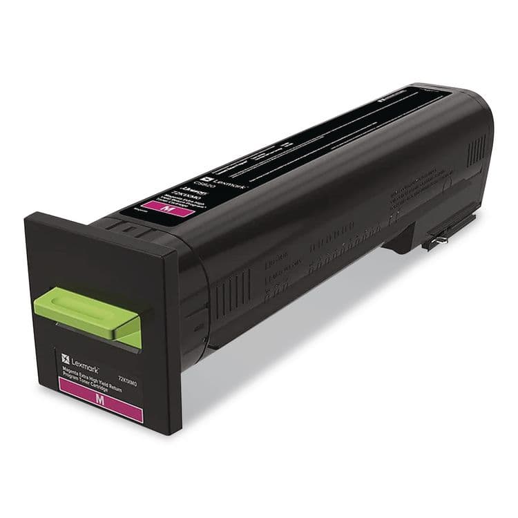 LEXMARK INT'L, . 72K1XM0 Return Program Unison Extra High-Yield Toner, 22,000 Page-Yield, Magenta (LEX72K1XM0) thumbnail 2