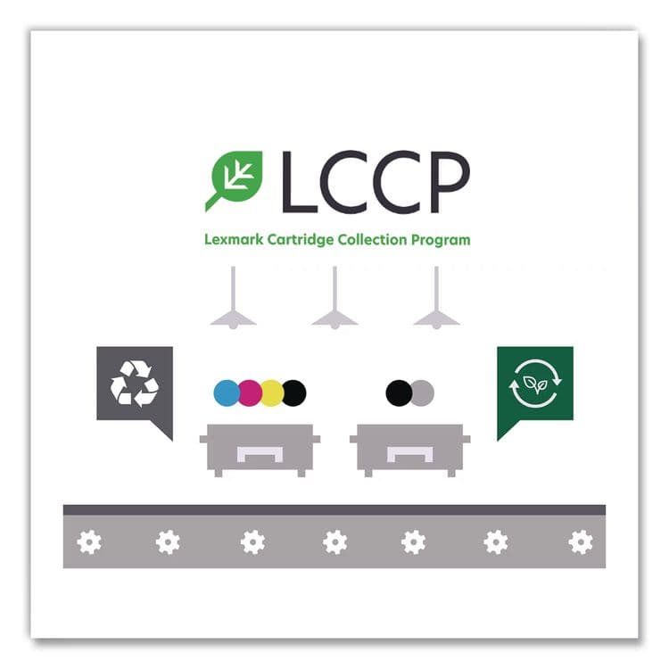 LEXMARK INT'L, . C746A1CG Return Program Toner, 7,000 Page-Yield, Cyan (LEXC746A1CG) thumbnail 2