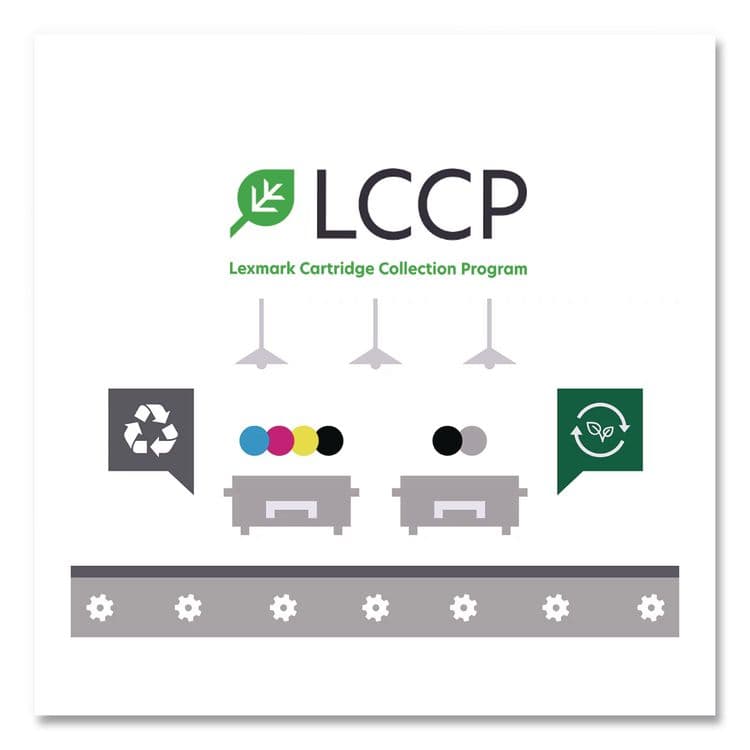 LEXMARK INT'L, . C746H4KG Return Program High-Yield Toner, 12,000 Page-Yield, Black, TAA Compliant (LEXC746H4KG) thumbnail 2