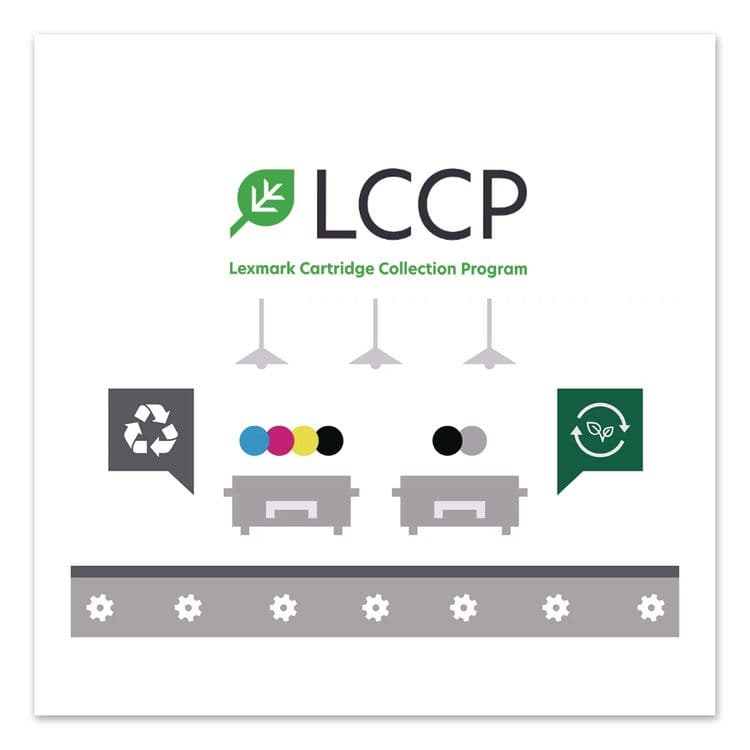 LEXMARK INT'L, . C341XY0 Return Program Extra High-Yield Toner, 4,500 Page-Yield, Yellow (LEXC341XY0) thumbnail 2