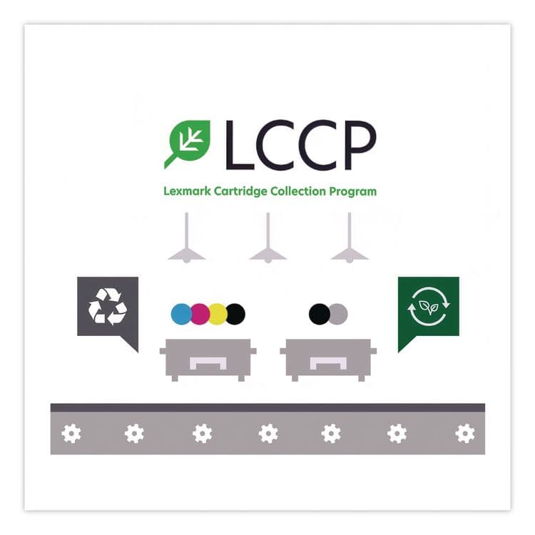 LEXMARK INT'L, . C331HC0 Return Program High-Yield Toner, 2,500 Page-Yield, Cyan (LEXC331HC0) thumbnail 2