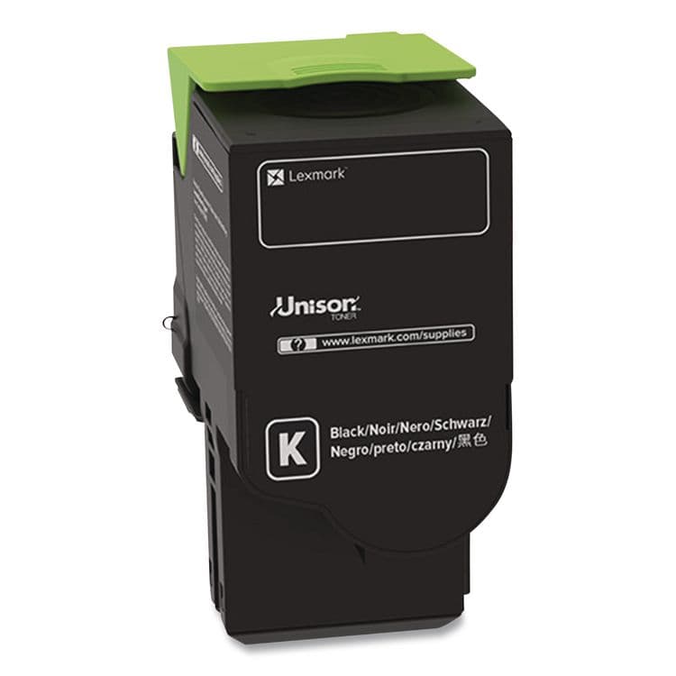 LEXMARK INT'L, . 78C1UKE Ultra High-Yield Toner, 10,500 Page-Yield, Black (LEX78C1UKE) thumbnail 2