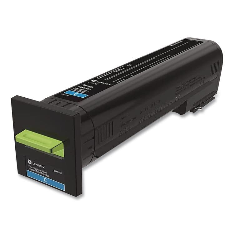 LEXMARK INT'L, . 82K1HC0 Return Program High-Yield Toner, 17,000 Page-Yield, Cyan (LEX82K1HC0) thumbnail 2