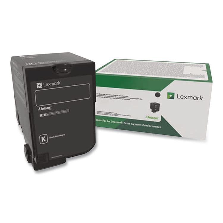 LEXMARK INT'L, . 74C1SK0 Return Program Unison Toner, 7,000 Page-Yield, Black (LEX74C1SK0)