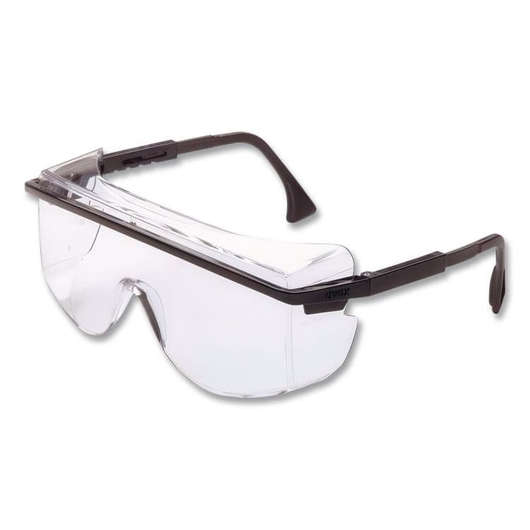 HONEYWELL ENVIRONMENTAL Astrospec OTG 3001 Eyewear S2500C, Black Half Frame OTG, Clear Single Lens (UVXS2500C) thumbnail 2