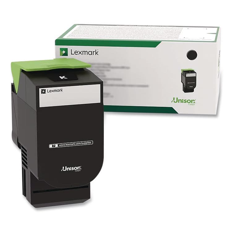 LEXMARK INT'L, . 80C1SK0 Return Program Toner, 2,500 Page-Yield, Black (LEX80C1SK0)