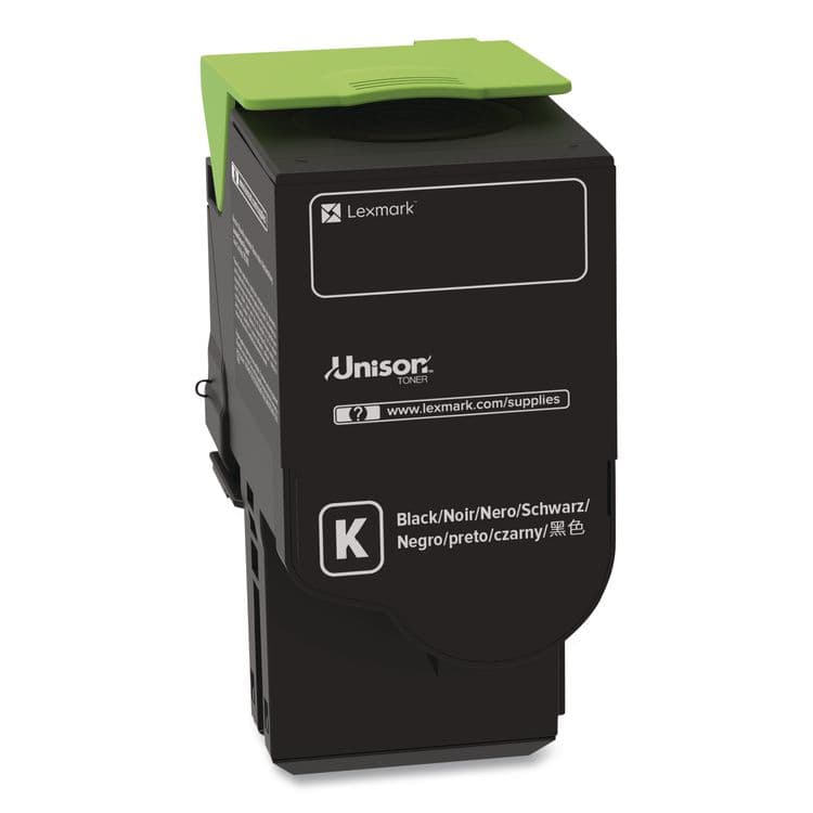 LEXMARK INT'L, . C2310K0 Toner, 1,000 Page-Yield, Black (LEXC2310K0) thumbnail 2