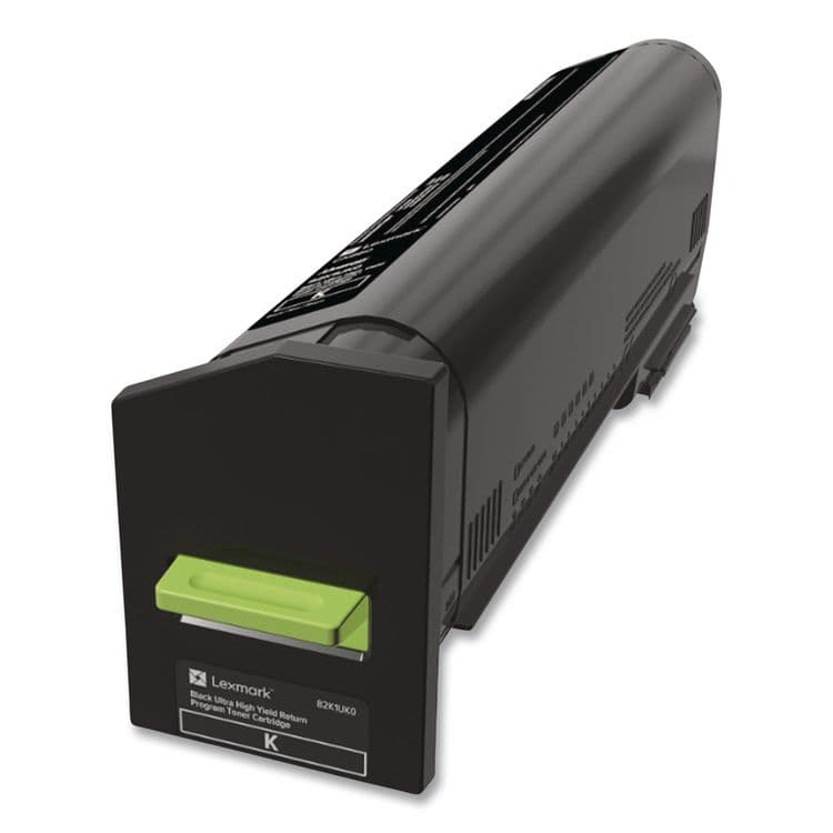 LEXMARK INT'L, . 82K1UK0 Return Program Ultra High-Yield Toner, 55,000 Page-Yield, Black (LEX82K1UK0) thumbnail 2