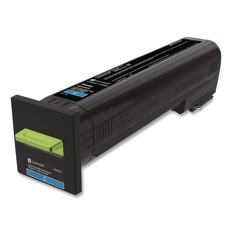 LEXMARK INT'L, . 82K1XC0 Return Program Extra High-Yield Toner, 22,000 Page-Yield, Cyan (LEX82K1XC0) thumbnail 2
