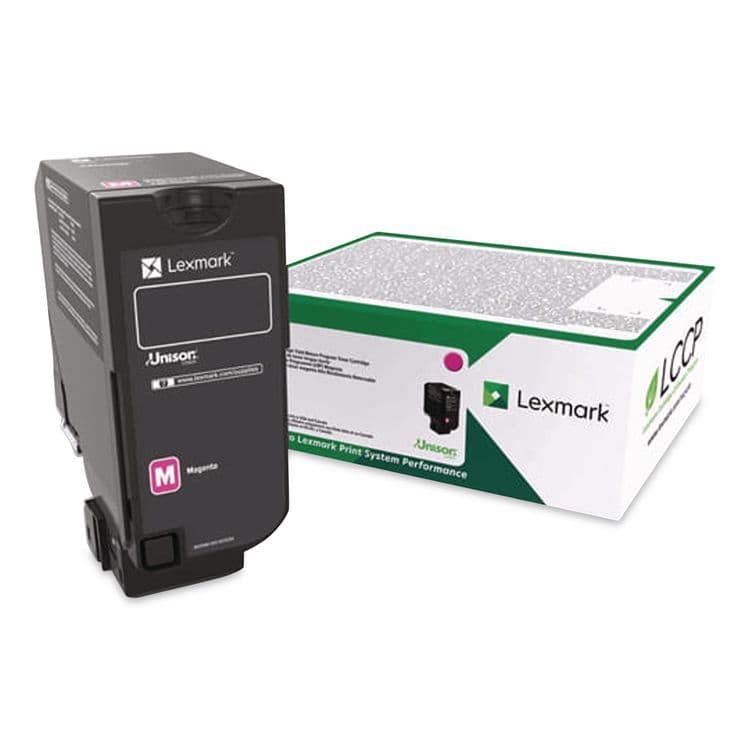 LEXMARK INT'L, . 84C1HM0 Return Program Unison High-Yield Toner, 16,000 Page-Yield, Magenta (LEX84C1HM0)
