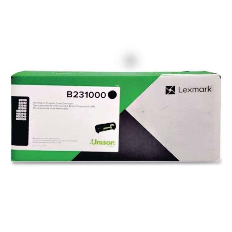 LEXMARK INT'L, . B231000 Toner, 3,000 Page-Yield, Black (LEXB231000) thumbnail 2