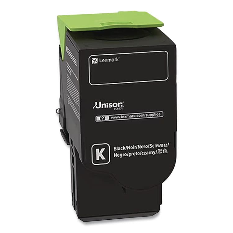 LEXMARK INT'L, . C241XK0 Return Program Extra High-Yield Toner, 6,000 Page-Yield, Black (LEXC241XK0) thumbnail 2