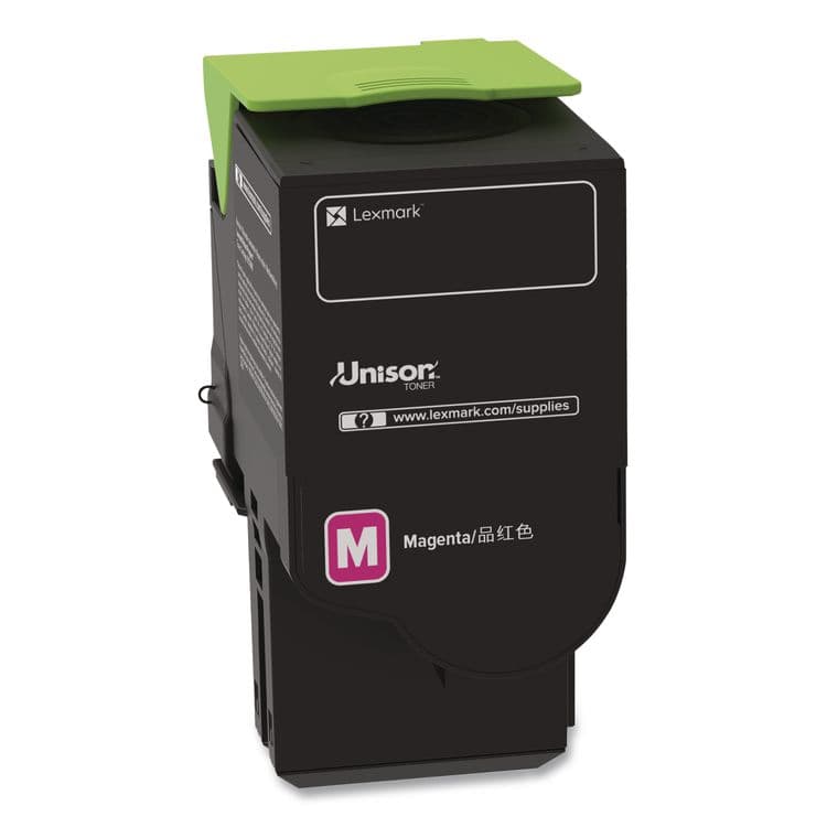 LEXMARK INT'L, . C241XM0 Return Program Extra High-Yield Toner, 3,500 Page-Yield, Magenta (LEXC241XM0) thumbnail 2