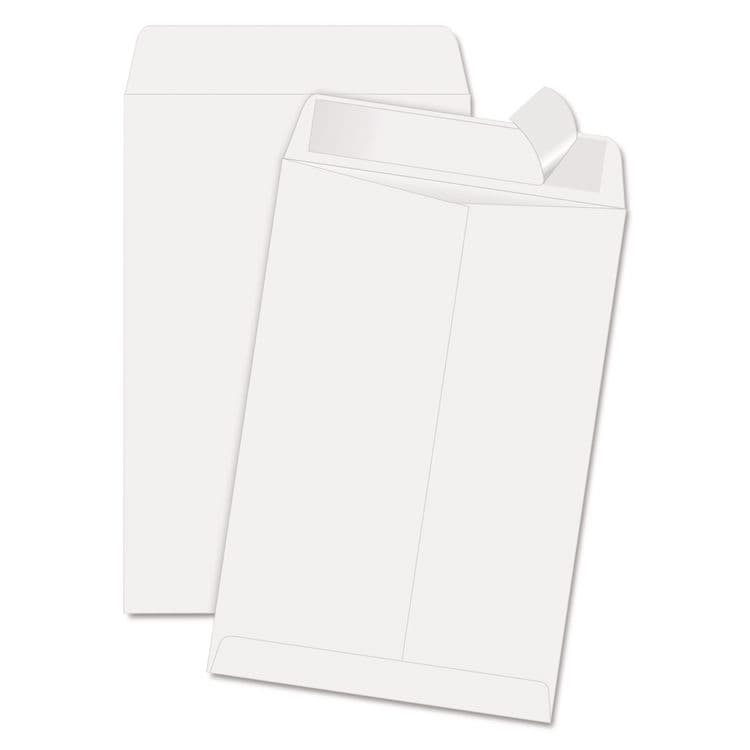 QUALITY PARK PRODUCTS Redi-Strip Catalog Envelope, #1 3/4, Cheese Blade Flap, Redi-Strip Adhesive Closure, 6.5 x 9.5, White, 100/Box (QUA44334)