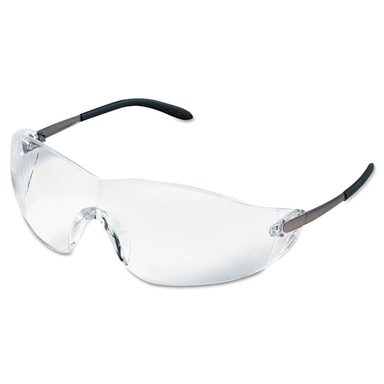MCR SAFETY Blackjack Safety Glasses, Frameless, Clear Single Lens, 12/Box (CRWS2110BX) thumbnail 2