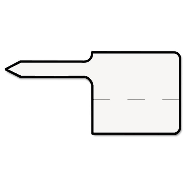 DYMO LW Price Tag Labels, 0.93" x 0.87", White, 400 Labels/Roll (DYM30373) thumbnail 2