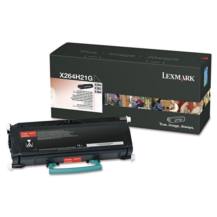 LEXMARK INT'L, . X264H21G High-Yield Toner, 9,000 Page-Yield, Black (LEXX264H21G)