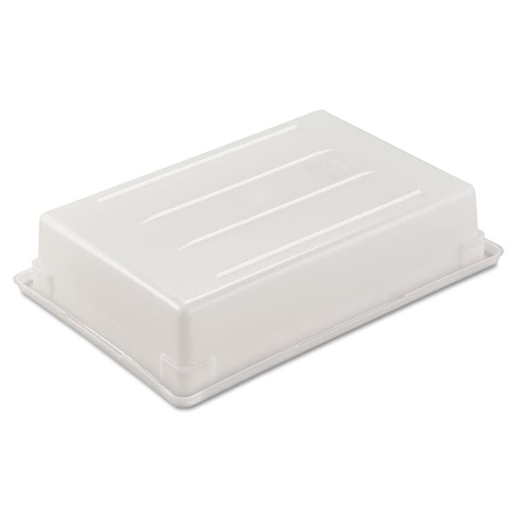 RUBBERMAID COMMERCIAL PROD. Food/Tote Boxes, 8.5 gal, 26 x 18 x 6, White, Plastic (RCP3508WHI) thumbnail 4