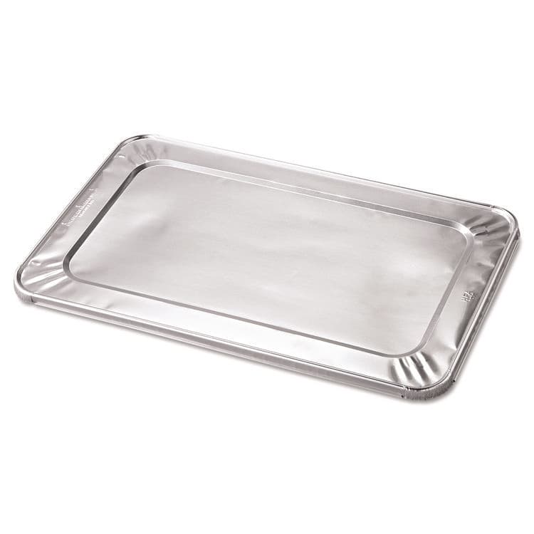 HFA Steam Pan Foil Lids, Fits Full-Size Pan, 45 Gauge, 12 x 20.81, 50/Carton (HFA205045)