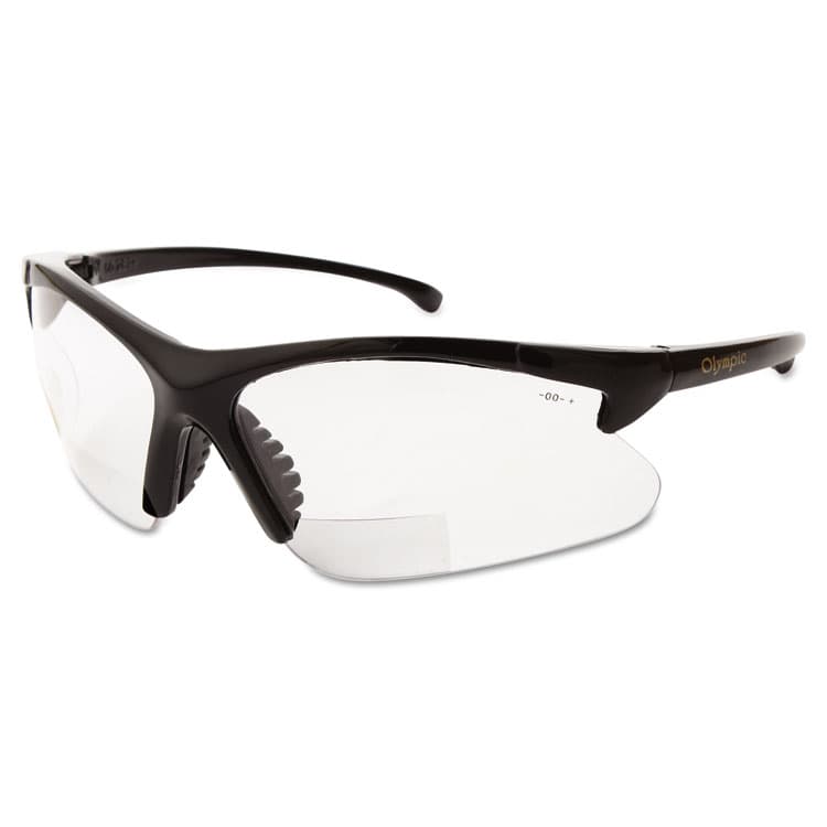 SMITH AND WESSON V60 30-06* Safety Reader Eyewear, 1.5+ Diopter, Black Half Frame, Clear Dual Lens (ANS19878) thumbnail 2