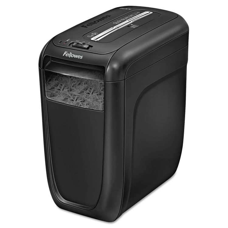 FELLOWES MFG. CO. Powershred 60Cs Cross-Cut Shredder, 10 Manual Sheet Capacity (FEL4606001)