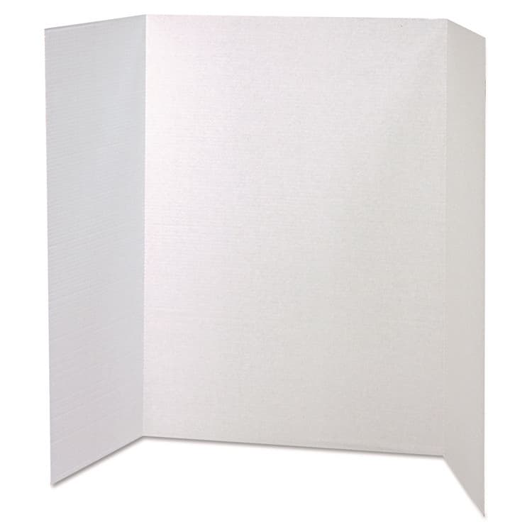 PACON CORPORATION Spotlight Corrugated Presentation Display Boards, 48 x 36, White, 4/Carton (PAC37634)