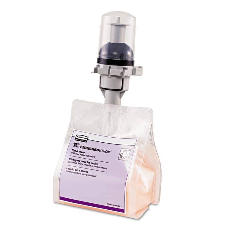 RUBBERMAID COMMERCIAL PROD. Lotion-Soap Refill, Pomegranate/Fig Scent, 1,300 mL, 3/Carton (RCP3486572)