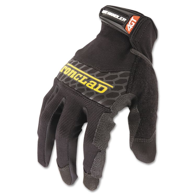 IRONCLAD PERFORMANCE WEAR Box Handler Gloves, EN388: 3131, 9" Long, Large, Black, Pair (IRNBHG04L) thumbnail 2