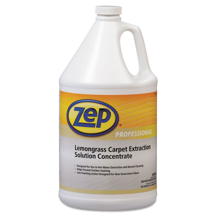 ZEP . Carpet Extraction Cleaner, Lemongrass, 1gal Bottle (ZPP1041398EA)