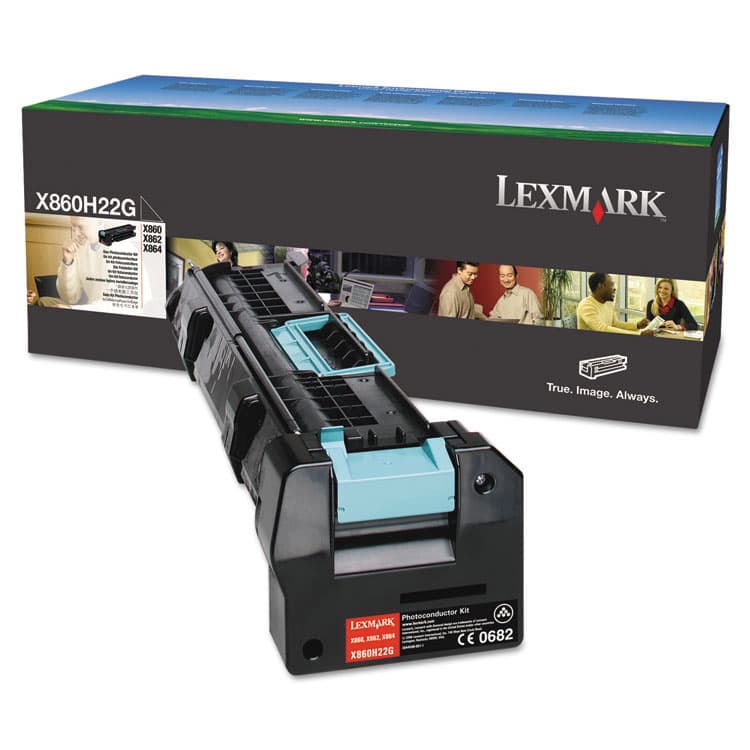 LEXMARK INT'L, . X860H22G Photoconductor Unit, 48,000 Page-Yield, Black (LEXX860H22G)