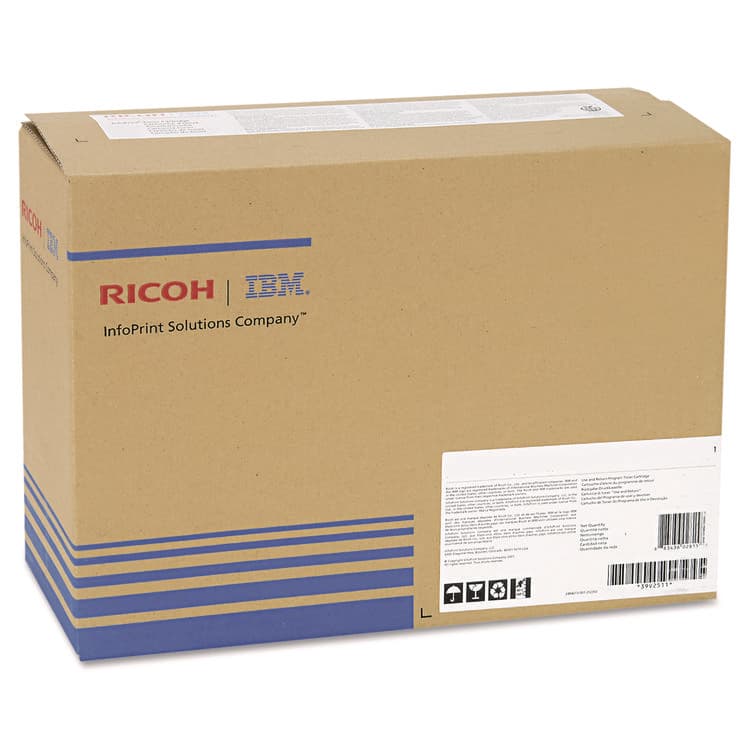 RICOH CORP. 406683 Toner, 25,000 Page-Yield, Black (RIC406683)
