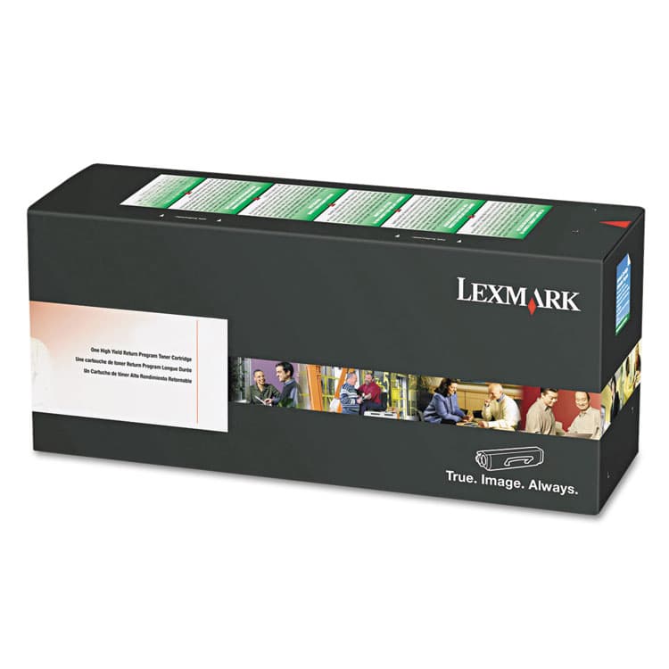 LEXMARK INT'L, . 80C1SM0 Return Program Toner, 2,000 Page-Yield, Magenta (LEX80C1SM0)