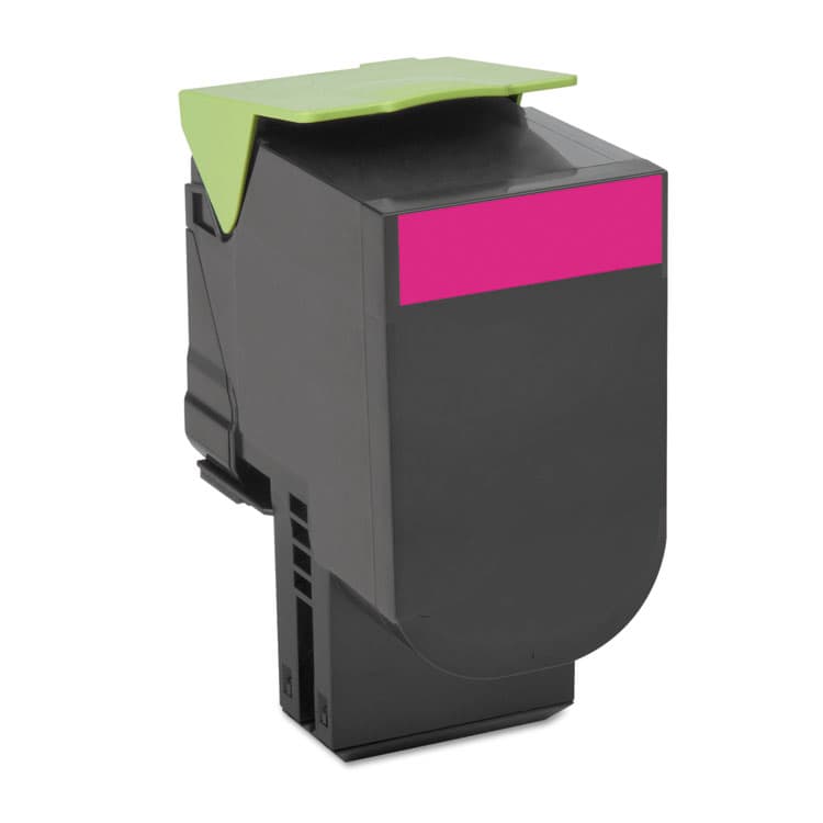 LEXMARK INT'L, . 70C1HM0 Return Program High-Yield Toner, 3,000 Page-Yield, Magenta (LEX70C1HM0) thumbnail 2