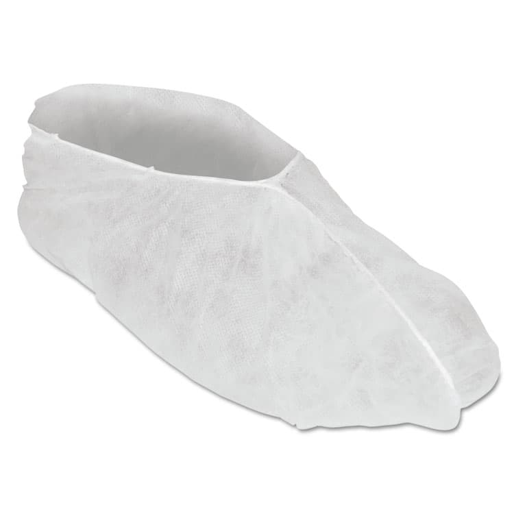 KIMBERLY-CLARK PROFESSIONAL A20 Breathable Particle Protection Shoe Covers, One Size Fits All, White, 300/Carton (ANS36885)