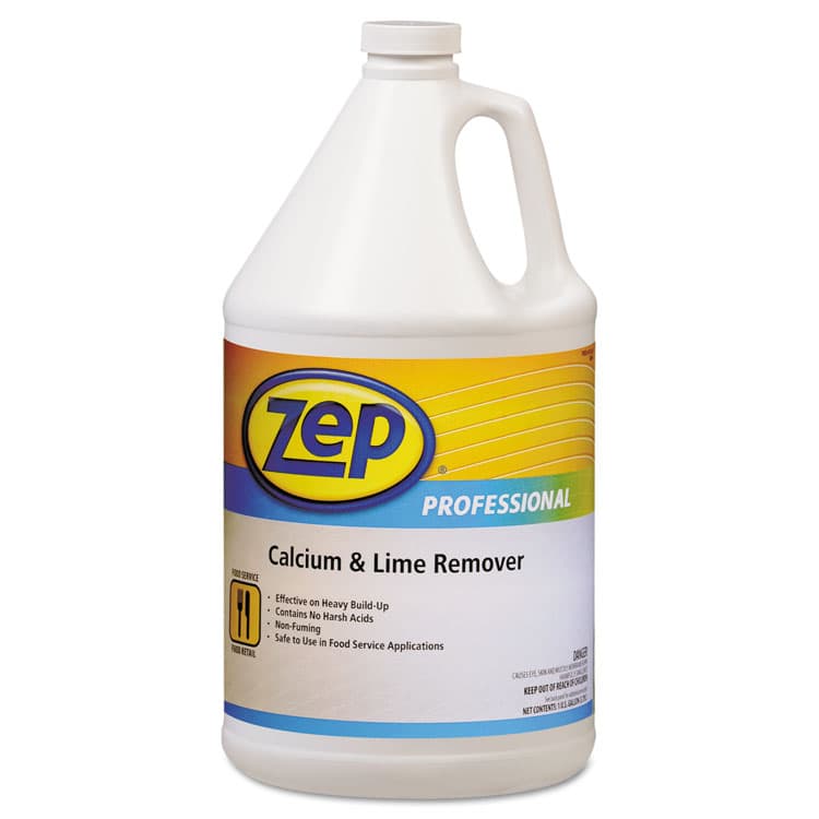 ZEP . Calcium and Lime Remover, Neutral, 1 gal Bottle, 4/Carton (ZPP1041491) thumbnail 2