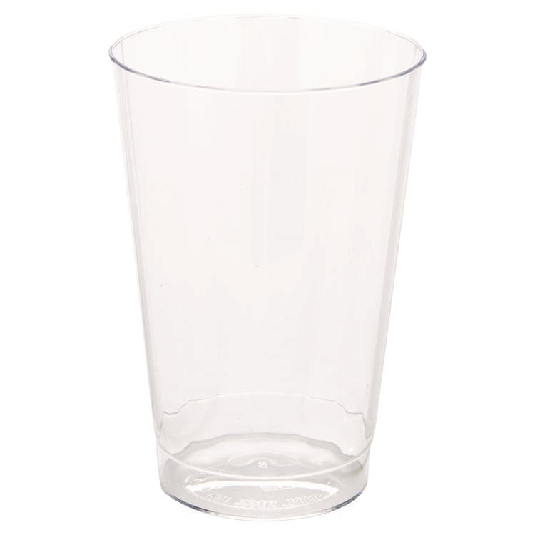 WNA, . Classic Crystal Plastic Tumblers, 12 oz, Clear, Fluted, Tall, 20/Pack, 12 Packs/Carton (WNACC12240)