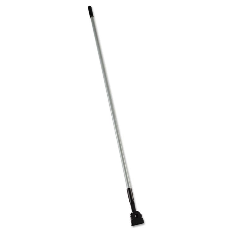 RUBBERMAID COMMERCIAL PROD. Snap-On Fiberglass Dust Mop Handle, 1" dia x 60", Gray/Black (RCPM146)